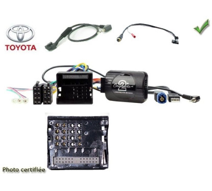 CDE AU VOLANT POUR TOYOTA PRO ACE 2016- SANS RADAR DE RECUL ECRAN NON TACTILE