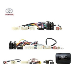 CDE AU VOLANT POUR TOYOTA VERSO 2009-2017 SANS JBL + USB ET RCA