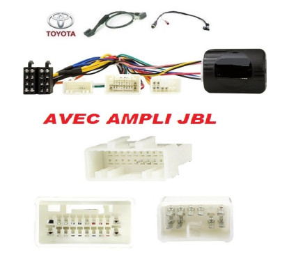 CDE AU VOLANT POUR TOYOTA YARIS 2001-2011 AVEC AMPLI JBL