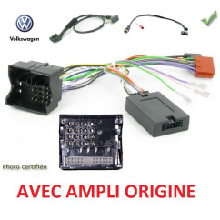 CDE AU VOLANT POUR VOLKSWAGEN BETTLE 2012- PASSAT 2012- AVEC AMPLI