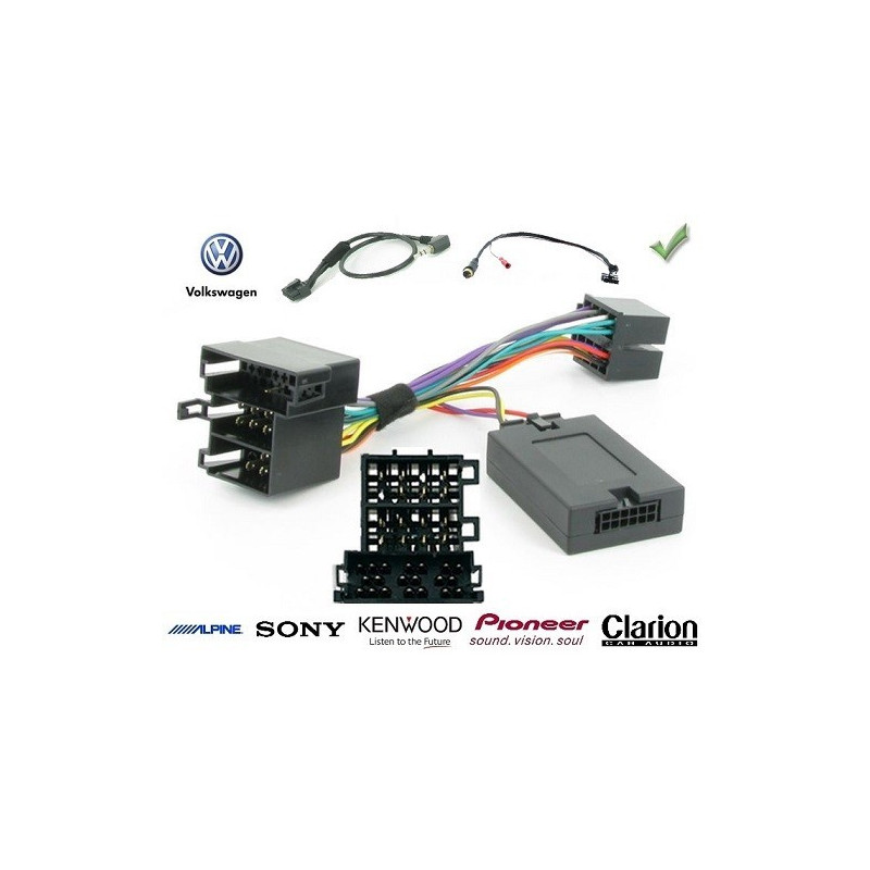 CDE AU VOLANT POUR VOLKSWAGEN BORA 1998-2005 ISO