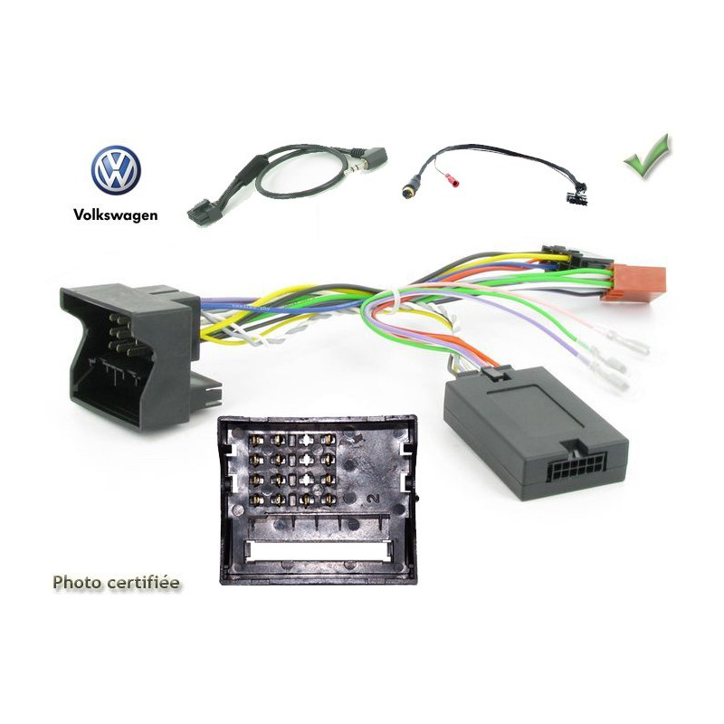 CDE AU VOLANT POUR VOLKSWAGEN MULTIVAN 2003-2009 FAKRA CDE AU VOLANT POUR VOLKSWAGEN MULTIVAN 2003-2009 FAKRA