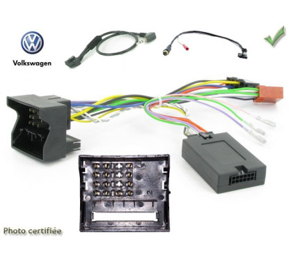 CDE AU VOLANT POUR VOLKSWAGEN MULTIVAN 2003-2009 FAKRA