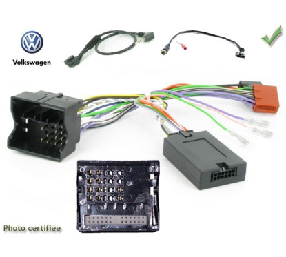 CDE AU VOLANT POUR VOLKSWAGEN POLO 2005-2014 FAKRA SANS RADAR