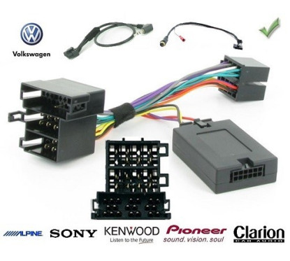 CDE AU VOLANT POUR VOLKSWAGEN SHARAN 2000-2010 ISO