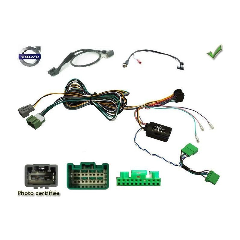 CDE AU VOLANT POUR VOLVO XC90 2004-2014 AVEC RADAR DE RECUL CDE AU VOLANT POUR VOLVO XC90 2004-2014 AVEC RADAR DE RECUL