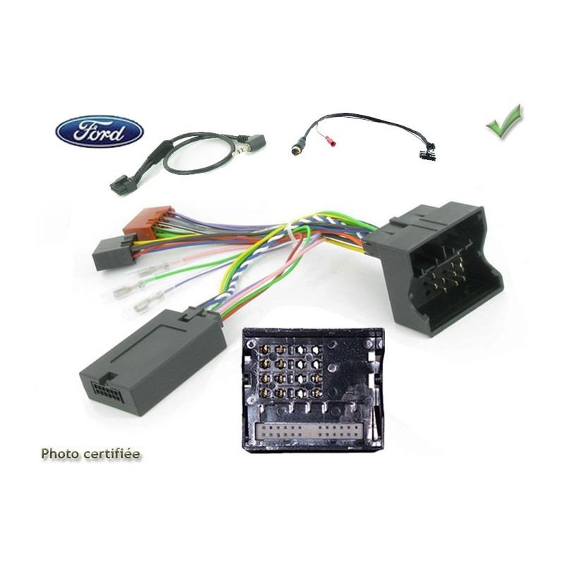 CDE AU VOLANT UNIVERSEL POUR FORD FOCUS 2004-2011 SANS APRES CONTACT DANS FAKRA ORIGINE CDE AU VOLANT UNIVERSEL POUR FORD FOCUS 2004-2011 SANS APRES CONTACT DANS FAKRA ORIGINE