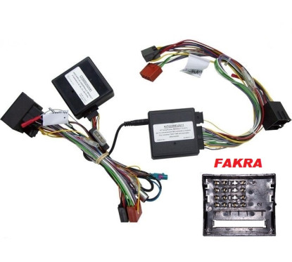 COMMANDE AU VOLANT ET TOM TOM SUR RENAULT MEGANE 2008-2012 EN FAKRA