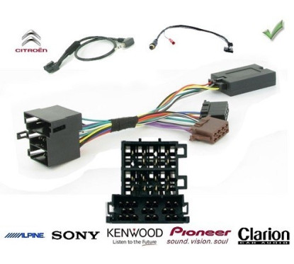 COMMANDE VOLANT CITROEN BERLINGO 2006-2009