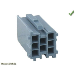 CONNECTEUR MINI ISO BLEU