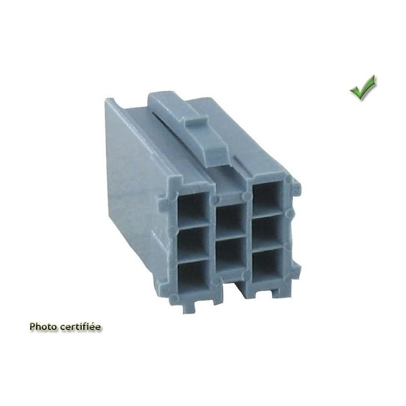 CONNECTEUR MINI ISO BLEU