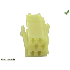 CONNECTEUR MINI ISO JAUNE