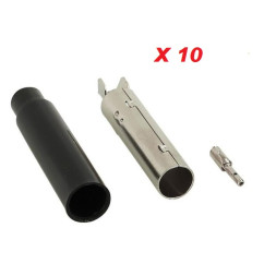 CONNEXION FEMELLE POUR ANTENNE DIN SPA4 F (PRIX PAR 10 PIECES MINIMUM)