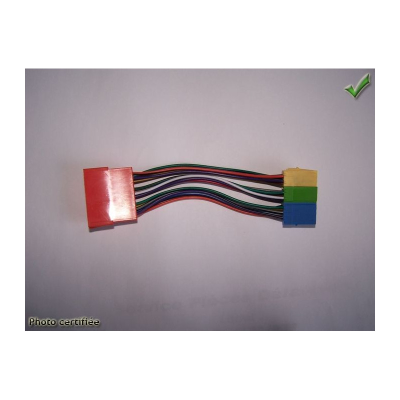 EXTENSION CONNECTEUR MINI ISO MALE / FEMELLE COMPLET