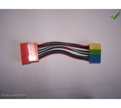 EXTENSION CONNECTEUR MINI ISO MALE / FEMELLE COMPLET