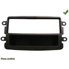 FACADE AUTORADIO DACIA DUSTER 2011- NOIR LAQUE
