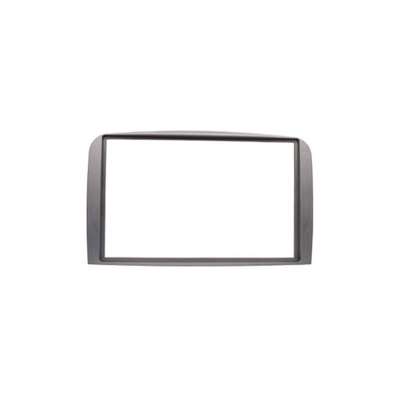 FACADE AUTORADIO DOUBLE DIN ALFAROMEO 147 2005- GT GRIS CLAIR