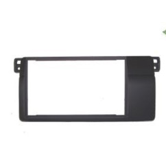 FACADE AUTORADIO DOUBLE DIN BMW SERIE 3 E46 1998-2006 GAUCHE ENCASTREMENT H 102 L 182 PREVOIR 2520