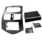 FACADE AUTORADIO DOUBLE DIN CHEVROLET SPARK 2013- - SIMPLE DIN OU DOUBLE DIN NOIR