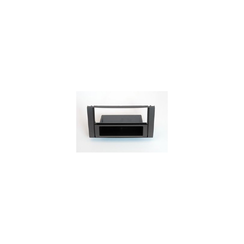 FACADE AUTORADIO DOUBLE DIN FORD CMAX 2003-2007 - NOIR VIDE POCHE AMOVIBLE