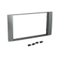 FACADE AUTORADIO DOUBLE DIN FORD SMAX 2006-2007 - ARGENT