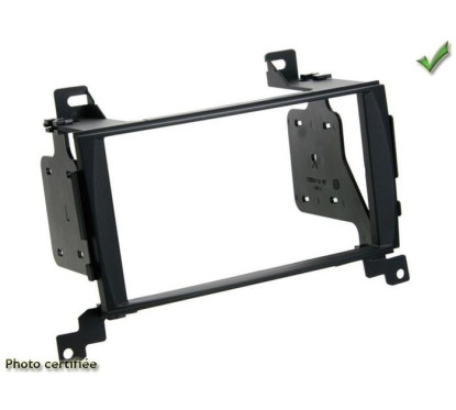 FACADE AUTORADIO DOUBLE DIN HYUNDAI SANTA FE 2007-08/2012 SANS NAV *DESC*