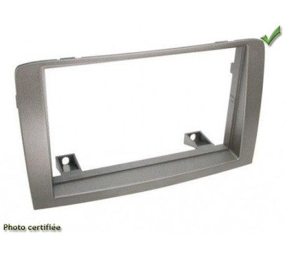 FACADE AUTORADIO DOUBLE DIN LANCIA MUSA 2009- GRIS