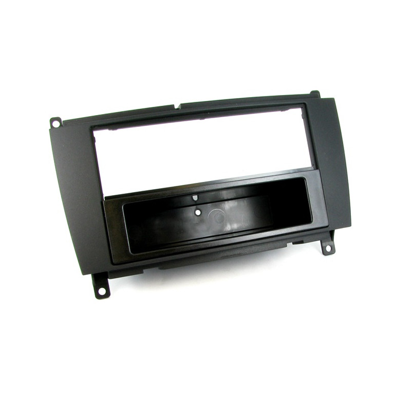 FACADE AUTORADIO DOUBLE DIN MERCEDES CLK 07/2004-2010 (W209) NOIR MAT