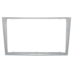 FACADE AUTORADIO DOUBLE DIN OPEL ZAFIRA 2005- ARGENT