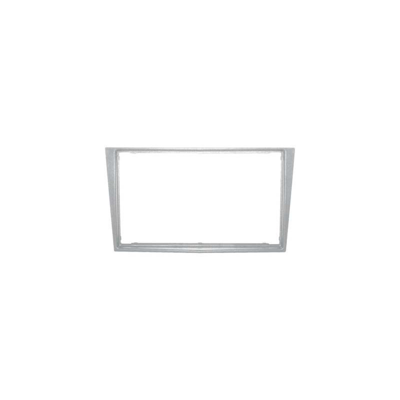 FACADE AUTORADIO DOUBLE DIN OPEL ZAFIRA 2005- ARGENT