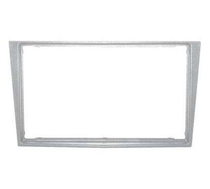 FACADE AUTORADIO DOUBLE DIN OPEL ZAFIRA 2005- ARGENT