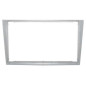 FACADE AUTORADIO DOUBLE DIN OPEL ZAFIRA 2005- ARGENT