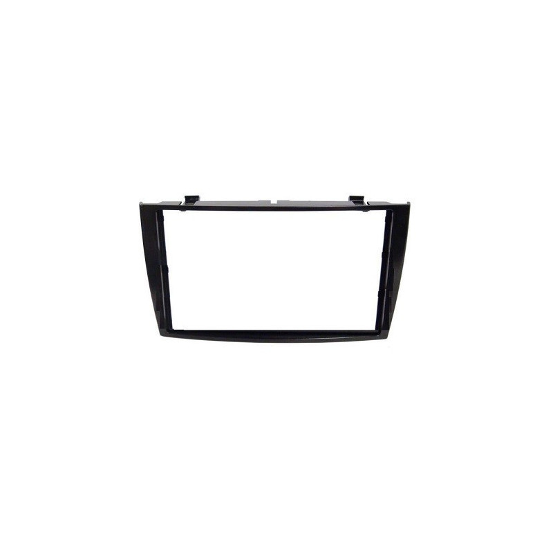 FACADE AUTORADIO DOUBLE DIN PEUGEOT RCZ NOIR BRILLANT