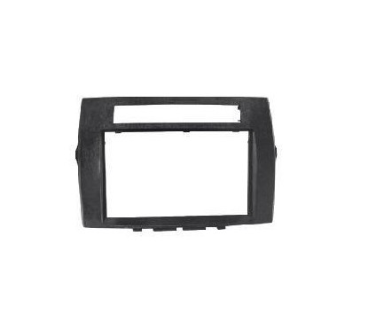 FACADE AUTORADIO DOUBLE DIN TOYOTA COROLLA VERSO 2004-2009 NOIR