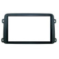 FACADE AUTORADIO DOUBLE DIN VOLKSWAGEN TIGUAN 2007- NOIR