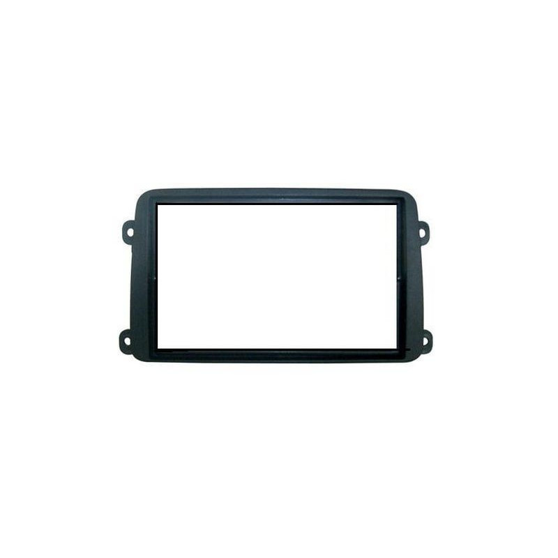 FACADE AUTORADIO DOUBLE DIN VOLKSWAGEN TRANSPORTER T5 2010- NOIR
