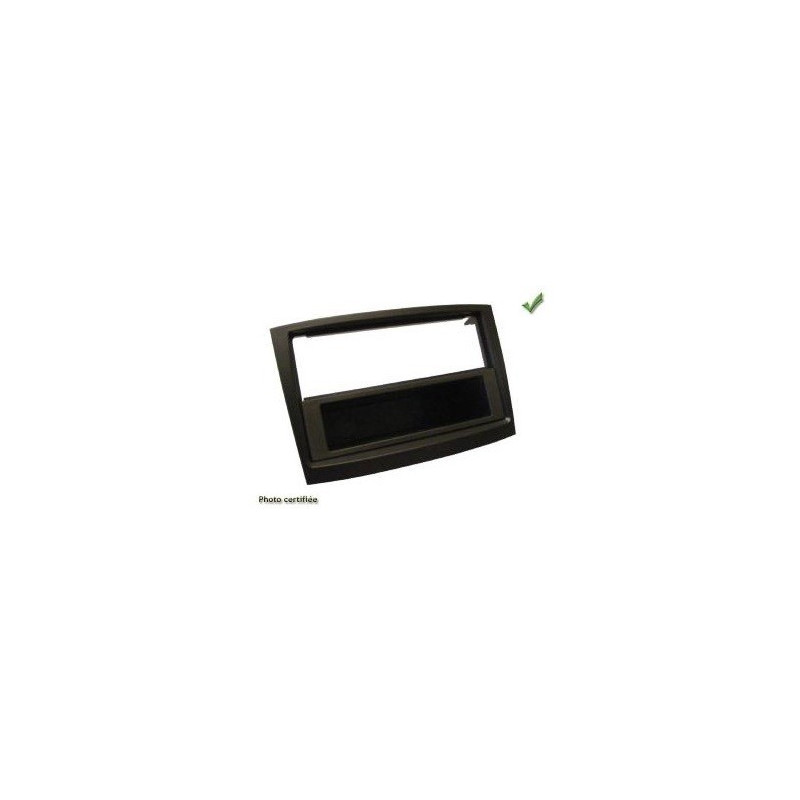 FACADE AUTORADIO FIAT DOBLO 2015- NOIR LAQUE