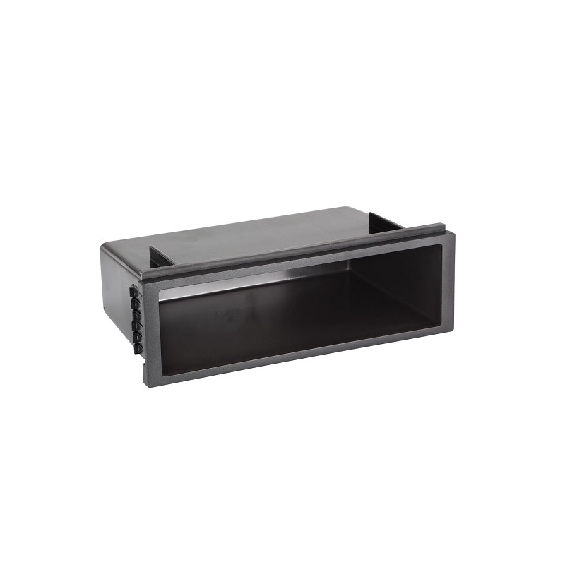 FACADE AUTORADIO REDUCTEUR DOUBLE ISO EN SIMPLE ISO VIDE POCHE 188X58X102MM