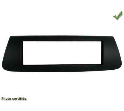 FACADE AUTORADIO RENAULT SCENIC 2009-2016 NOIR LAQUE