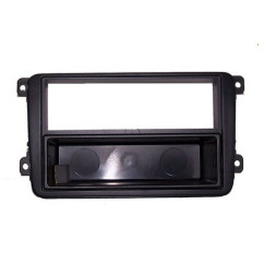 FACADE AUTORADIO SEAT LEON 2010- - NOIR