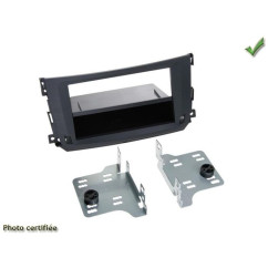 FACADE AUTORADIO SMART FORTWO 2010- ORIGINE 2DIN SANS GPS