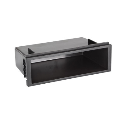 FACADE AUTORADIO VOLKSWAGEN GOLF 4 REDUCTEUR DOUBLE ISO EN SIMPLE ISO VIDE POCHE 188X58X102MM