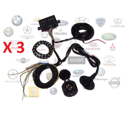 FAISCEAU 7 BROCHES UNIVERSEL D ATTELAGE POUR VEHICULE UTILITAIRE MULTIPLEXE (PRIX PAR 3 PIECES MINIMUM)