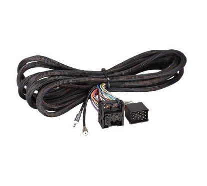 FAISCEAU AUTORADIO + ANTENNE BMW E46 CONNECTEUR 17 PINS AVEC NAVIGATON