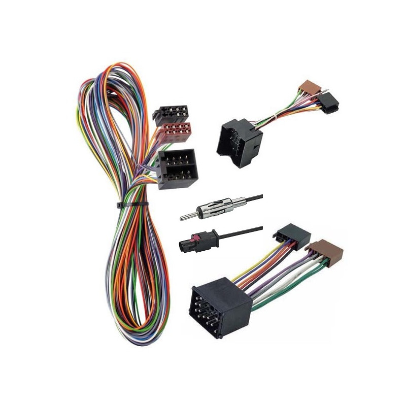 FAISCEAU AUTORADIO + ANTENNE BMW SERIE 3 2005-2013 FAKRA AVEC AMPLI SOUS ROUE DE SECOURS FAISCEAU AUTORADIO + ANTENNE BMW SERIE 3 2005-2013 FAKRA AVEC AMPLI SOUS ROUE DE SECOURS
