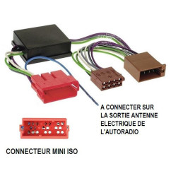 FAISCEAU AUTORADIO AUDI A3 05/2003-2007 4X50W SYSTEME AMPLIFIE BOSE MINI ISO-ISO