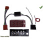 FAISCEAU AUTORADIO AUDI A4 1995-1998 4X40W SYSTEME AMPLIFIE NON BOSE ISO 10 VOIES