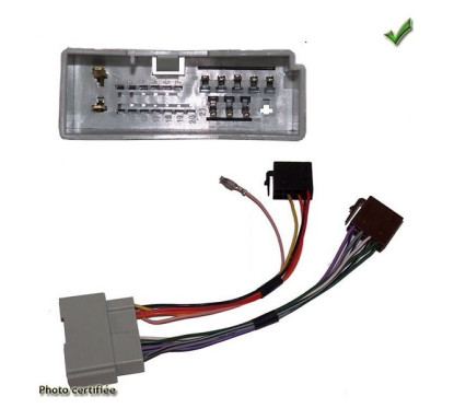 FAISCEAU AUTORADIO FORD RANGER 1998-2012 4HP ISO