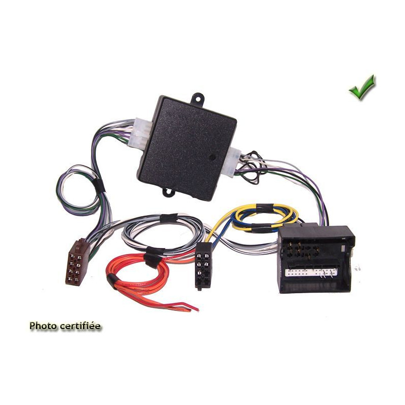 FAISCEAU AUTORADIO ISO FAKRA 4X40W AUDI A2 2004-2005 SYSTEME AMPLIFIE BOSE