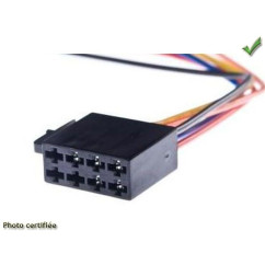FAISCEAU AUTORADIO ISO MALE ALIMENTATION